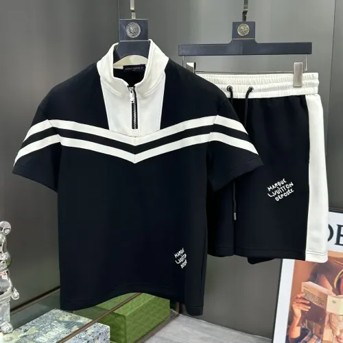 Wholesale Louis Vuitton LV Tracksuits Short Sleeved For Men #1459004 $112.00 USD, Wholesale Quality Replica Louis Vuitton LV Tracksuits
