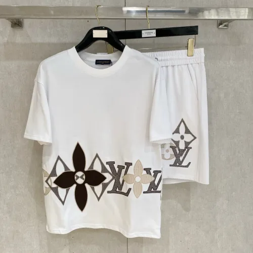 Wholesale Louis Vuitton LV Tracksuits Short Sleeved For Men #1459023 $112.00 USD, Wholesale Quality Replica Louis Vuitton LV Tracksuits