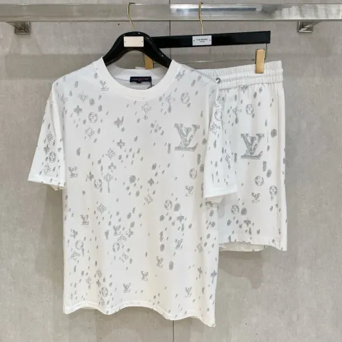 Wholesale Louis Vuitton LV Tracksuits Short Sleeved For Men #1459025 $112.00 USD, Wholesale Quality Replica Louis Vuitton LV Tracksuits