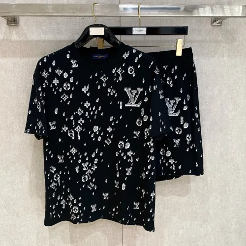 Wholesale Louis Vuitton LV Tracksuits Short Sleeved For Men #1459026 $112.00 USD, Wholesale Quality Replica Louis Vuitton LV Tracksuits