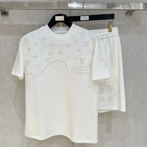 Wholesale Louis Vuitton LV Tracksuits Short Sleeved For Men #1459027 $112.00 USD, Wholesale Quality Replica Louis Vuitton LV Tracksuits