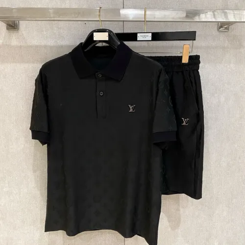 Wholesale Louis Vuitton LV Tracksuits Short Sleeved For Men #1459030 $112.00 USD, Wholesale Quality Replica Louis Vuitton LV Tracksuits