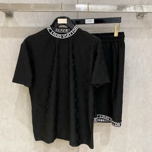 Wholesale Louis Vuitton LV Tracksuits Short Sleeved For Men #1459032 $112.00 USD, Wholesale Quality Replica Louis Vuitton LV Tracksuits