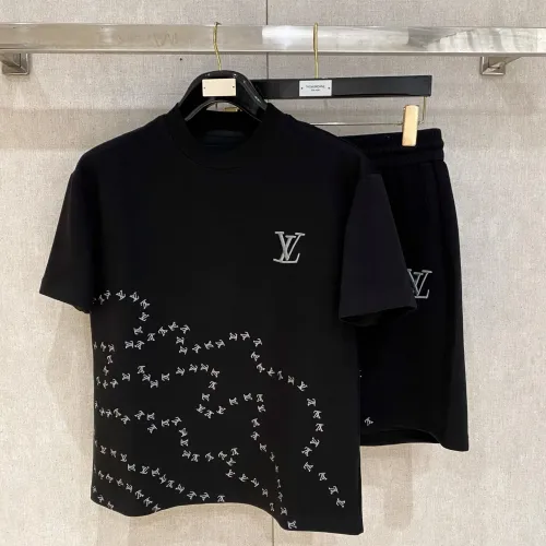 Wholesale Louis Vuitton LV Tracksuits Short Sleeved For Men #1459034 $112.00 USD, Wholesale Quality Replica Louis Vuitton LV Tracksuits