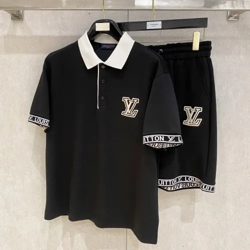 Wholesale Louis Vuitton LV Tracksuits Short Sleeved For Men #1459037 $112.00 USD, Wholesale Quality Replica Louis Vuitton LV Tracksuits