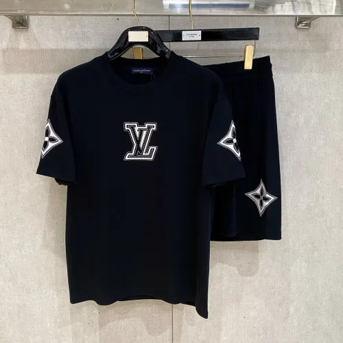 Wholesale Louis Vuitton LV Tracksuits Short Sleeved For Men #1459038 $112.00 USD, Wholesale Quality Replica Louis Vuitton LV Tracksuits