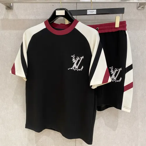 Wholesale Louis Vuitton LV Tracksuits Short Sleeved For Men #1459039 $112.00 USD, Wholesale Quality Replica Louis Vuitton LV Tracksuits