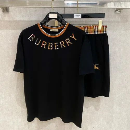 Wholesale Burberry Tracksuits Short Sleeved For Men #1459042 $112.00 USD, Wholesale Quality Replica Burberry Tracksuits