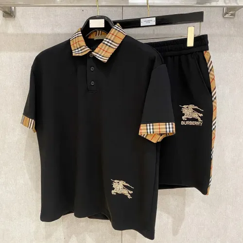 Wholesale Burberry Tracksuits Short Sleeved For Men #1459043 $112.00 USD, Wholesale Quality Replica Burberry Tracksuits