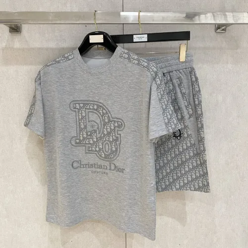 Wholesale Christian Dior Tracksuits Short Sleeved For Men #1459046 $112.00 USD, Wholesale Quality Replica Christian Dior Tracksuits