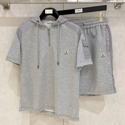 Wholesale Moncler Tracksuits Short Sleeved For Men #1459058 $112.00 USD, Wholesale Quality Replica Moncler Tracksuits