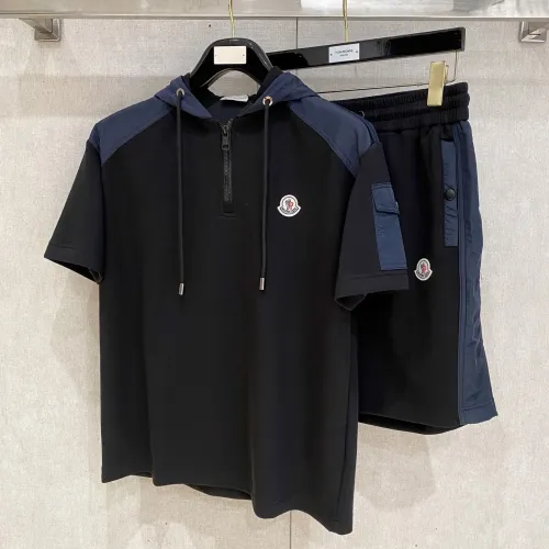 Wholesale Moncler Tracksuits Short Sleeved For Men #1459059 $112.00 USD, Wholesale Quality Replica Moncler Tracksuits