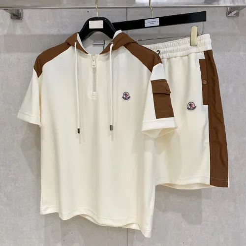 Wholesale Moncler Tracksuits Short Sleeved For Men #1459060 $112.00 USD, Wholesale Quality Replica Moncler Tracksuits