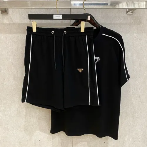 Replica Prada Tracksuits Short Sleeved For Men #1459062 $112.00 USD for Wholesale
