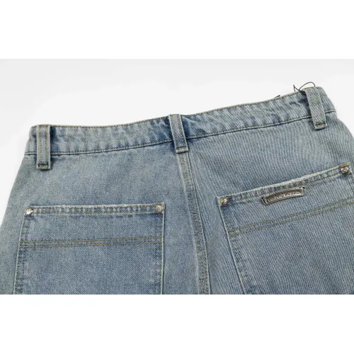 Replica Chrome Hearts Jeans For Unisex #1459131 $56.00 USD for Wholesale