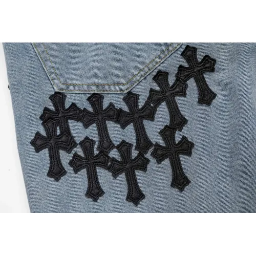 Replica Chrome Hearts Jeans For Unisex #1459132 $56.00 USD for Wholesale