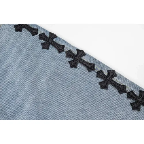 Replica Chrome Hearts Jeans For Unisex #1459132 $56.00 USD for Wholesale