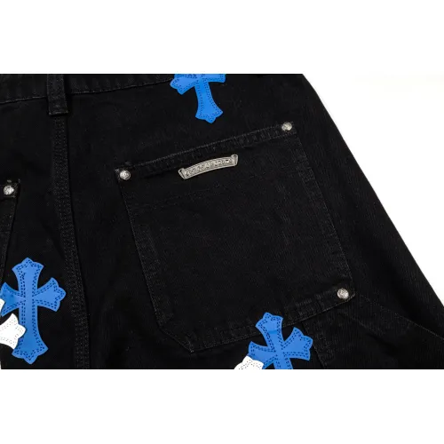 Replica Chrome Hearts Jeans For Unisex #1459133 $56.00 USD for Wholesale