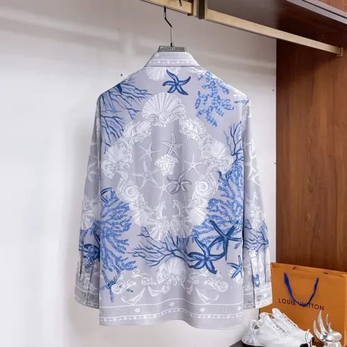 Replica Versace Shirts Long Sleeved For Men #1459135 $76.00 USD for Wholesale