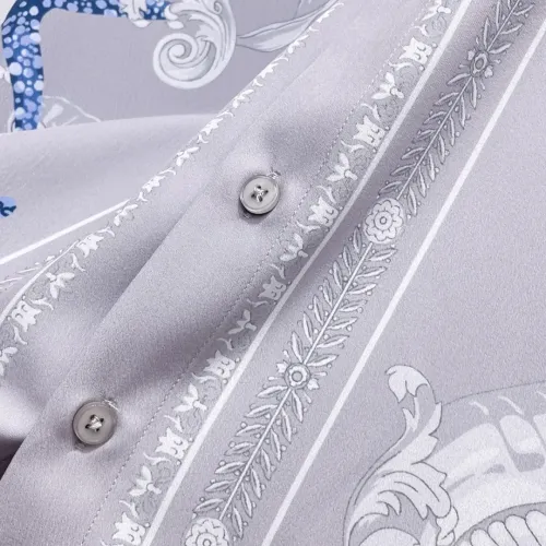 Replica Versace Shirts Long Sleeved For Men #1459135 $76.00 USD for Wholesale