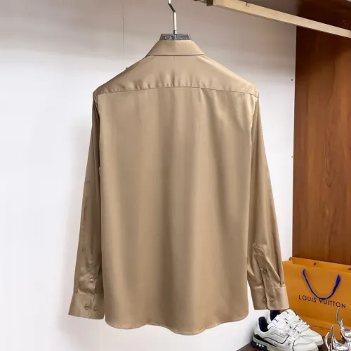 Replica Burberry Shirts Long Sleeved For Men #1459141 $76.00 USD for Wholesale