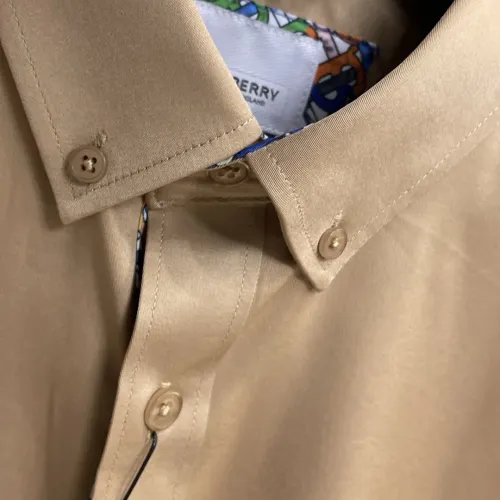 Replica Burberry Shirts Long Sleeved For Men #1459141 $76.00 USD for Wholesale