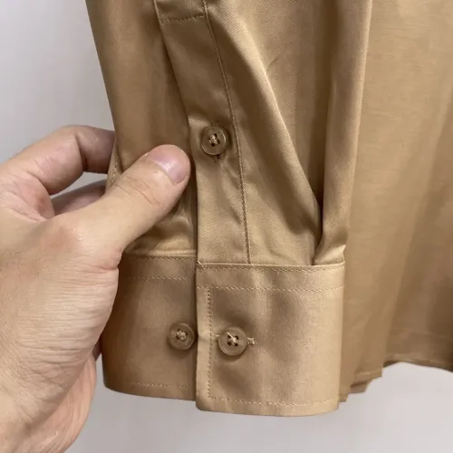 Replica Burberry Shirts Long Sleeved For Men #1459141 $76.00 USD for Wholesale