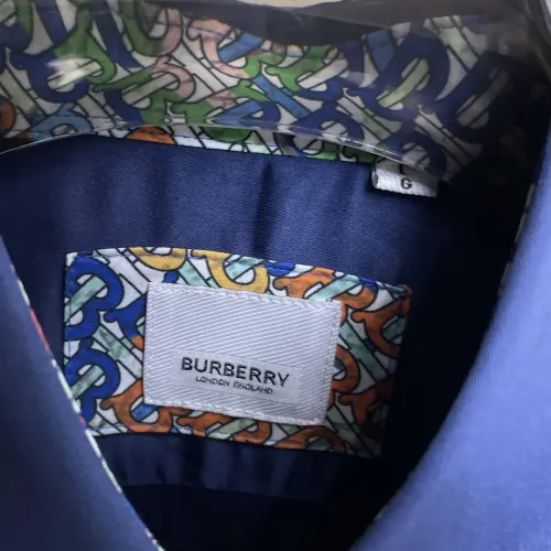 Replica Burberry Shirts Long Sleeved For Men #1459142 $76.00 USD for Wholesale