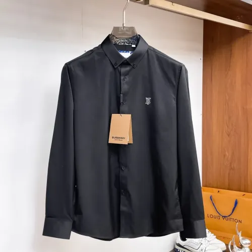 Wholesale Burberry Shirts Long Sleeved For Men #1459143 $76.00 USD, Wholesale Quality Replica Burberry Shirts