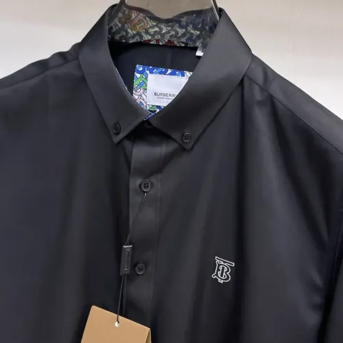 Replica Burberry Shirts Long Sleeved For Men #1459143 $76.00 USD for Wholesale