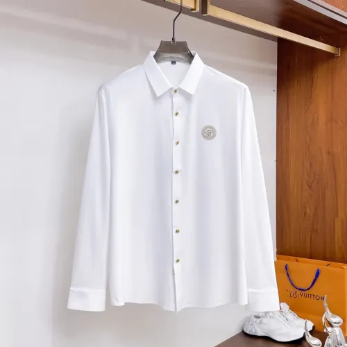Wholesale Versace Shirts Long Sleeved For Men #1459147 $85.00 USD, Wholesale Quality Replica Versace Shirts