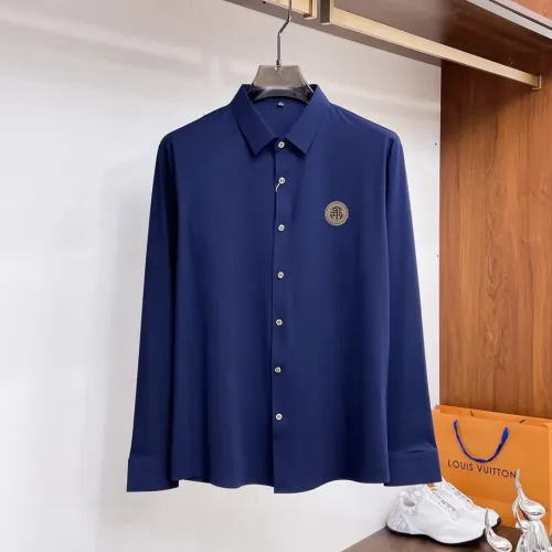 Wholesale Versace Shirts Long Sleeved For Men #1459148 $85.00 USD, Wholesale Quality Replica Versace Shirts