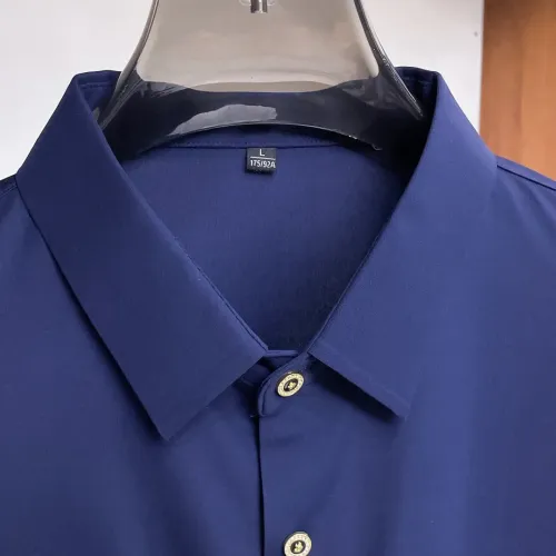 Replica Versace Shirts Long Sleeved For Men #1459148 $85.00 USD for Wholesale