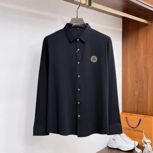Wholesale Versace Shirts Long Sleeved For Men #1459149 $85.00 USD, Wholesale Quality Replica Versace Shirts