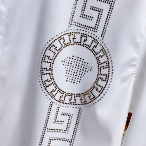 Replica Versace Shirts Long Sleeved For Men #1459150 $85.00 USD for Wholesale
