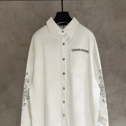 Wholesale Chrome Hearts Shirts Long Sleeved For Unisex #1459152 $72.00 USD, Wholesale Quality Replica Chrome Hearts Shirts