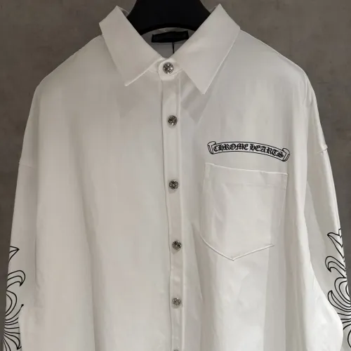 Replica Chrome Hearts Shirts Long Sleeved For Unisex #1459152 $72.00 USD for Wholesale