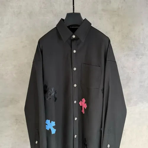 Wholesale Chrome Hearts Shirts Long Sleeved For Unisex #1459155 $76.00 USD, Wholesale Quality Replica Chrome Hearts Shirts