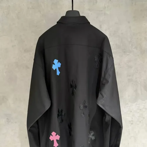 Replica Chrome Hearts Shirts Long Sleeved For Unisex #1459155 $76.00 USD for Wholesale