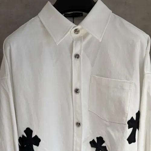 Replica Chrome Hearts Shirts Long Sleeved For Unisex #1459156 $76.00 USD for Wholesale
