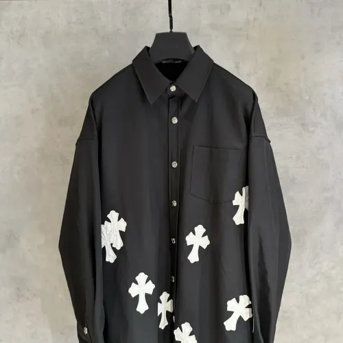 Wholesale Chrome Hearts Shirts Long Sleeved For Unisex #1459157 $76.00 USD, Wholesale Quality Replica Chrome Hearts Shirts