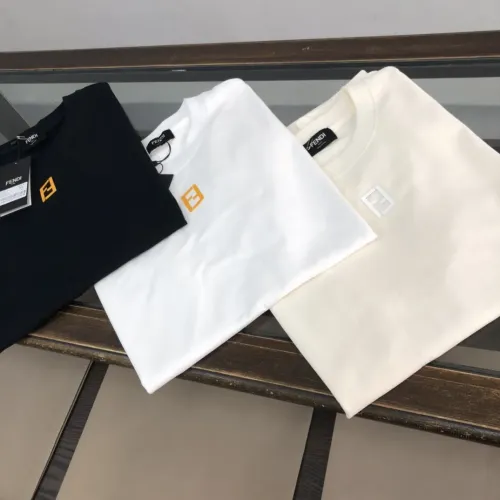 Replica Fendi T-Shirts Short Sleeved For Unisex #1459162 $32.00 USD for Wholesale