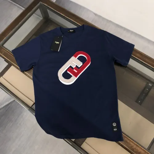 Wholesale Fendi T-Shirts Short Sleeved For Unisex #1459166 $32.00 USD, Wholesale Quality Replica Fendi T-Shirts