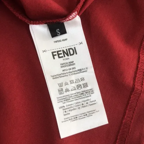 Replica Fendi T-Shirts Short Sleeved For Unisex #1459173 $32.00 USD for Wholesale