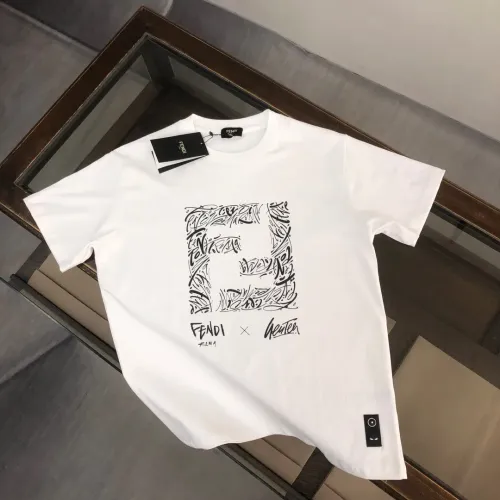 Wholesale Fendi T-Shirts Short Sleeved For Unisex #1459175 $32.00 USD, Wholesale Quality Replica Fendi T-Shirts