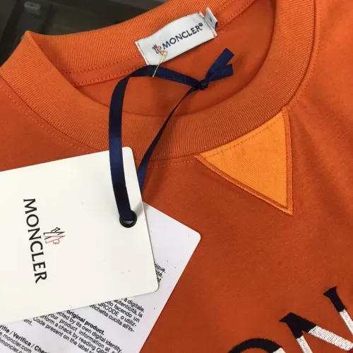 Replica Moncler T-Shirts Short Sleeved For Unisex #1459191 $32.00 USD for Wholesale
