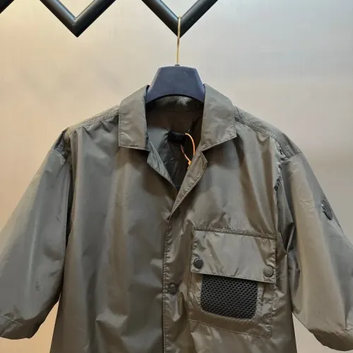 Replica Moncler Jackets Short Sleeved For Men #1459226 $80.00 USD for Wholesale