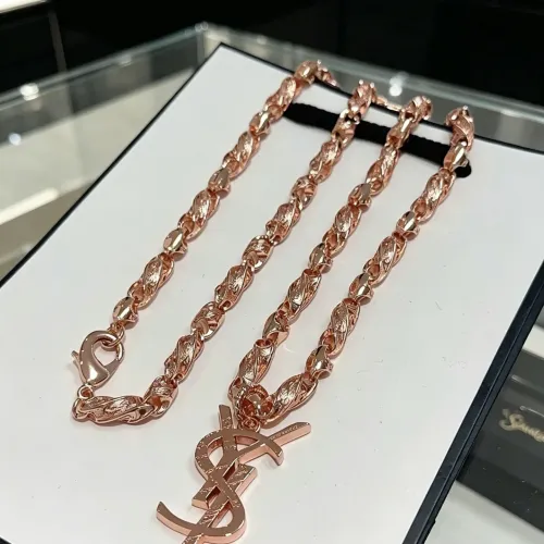 Wholesale Yves Saint Laurent YSL Necklaces #1459239 $52.00 USD, Wholesale Quality Replica Yves Saint Laurent YSL Necklaces