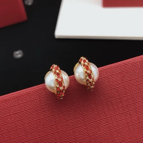 Replica Valentino Earrings For Women #1459252 $25.00 USD for Wholesale