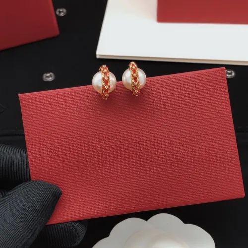 Replica Valentino Earrings For Women #1459252 $25.00 USD for Wholesale
